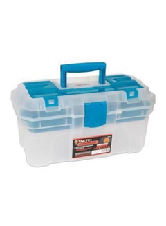 Buy Tool Oranizing Box White/Blue 41cm in Saudi Arabia