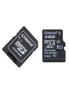Buy MicroSDXC Memory Card With Adapter Black in UAE