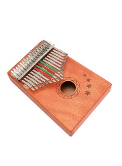 Buy 17-Key Kalimba With Mahogany Portable Thumb Piano in Saudi Arabia