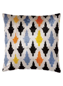 Buy Printed Leaf Throw Pillow Multicolour 20 x 20inch in UAE