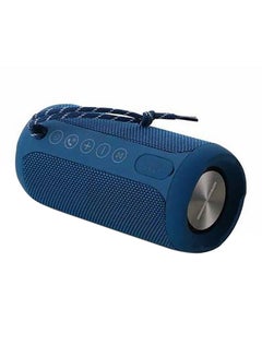 Buy Portable Waterproof Bluetooth Speaker Blue in Saudi Arabia