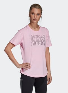 Buy Lineage ID Tshirt True Pink in UAE