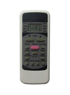Buy Replacement Remote Control For Carrier Air Conditioner White/Grey in Saudi Arabia