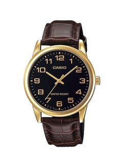 Buy Men's Water Resistant Analog Watch MTP-V001GL-1B in Saudi Arabia