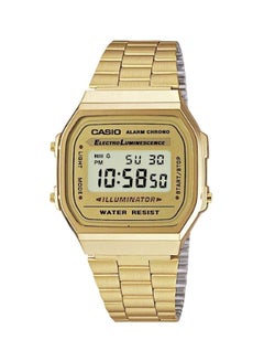 Buy Men's Stainless Steel Digital Watch A168WG-9WDF - 35 mm - Gold in Egypt