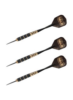 Buy 3-Piece Voodoo Brass Steel Tip Dart in UAE