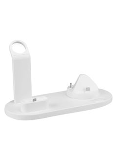 Buy 3-In-1 Wireless Charging Stand White in UAE
