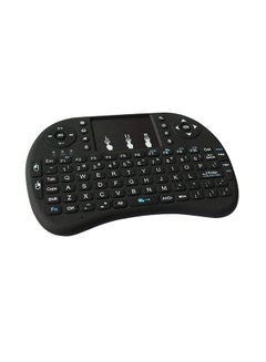 اشتري لوحة مفاتيح لاسلكية صغيرة I8 مزودة بلوحة لمس أسود في مصر