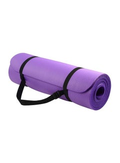 Buy Extra Thick High Density Yoga Mat With Carrying Strap in UAE