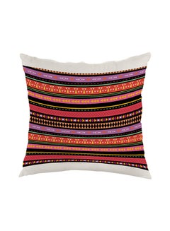 Buy Printed Comfortable Throw Pillow fabric Multicolour 40 x 40cm in Egypt