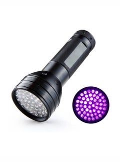 Buy LED UV Detection Flashlight Black 3.6 x 11.5centimeter in UAE