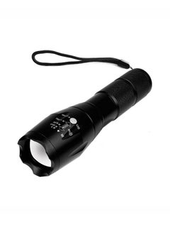 اشتري LED Portable Adjustable Focus Tactical Flashlight أسود 6.4 x 12 سنتيمتر في الامارات