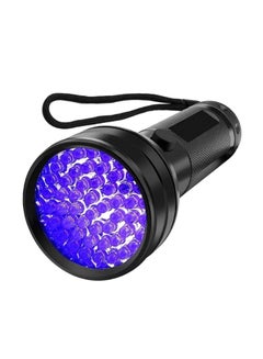 Buy 51 LED UV Portable Flashlight Black 14.6 x 5.6centimeter in UAE