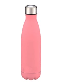 Buy Vacuum Insulated Water Bottle Pink/Silver 26.5 x 7centimeter in Egypt