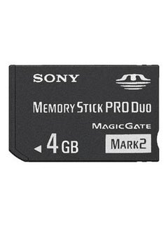 Buy 4 PRO DUO Memory Stick For PSP 4 GB Black in UAE