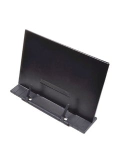 Buy Adjustable Desktop Book Holder Black 28.5x18.5centimeter in Saudi Arabia