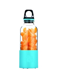 Buy Portable USB Juicer Bottle FC-0202 Clear/Blue in UAE