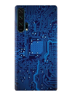 Buy Protective Case Cover For Honor 20 Pro Circuit Board Pattern in UAE