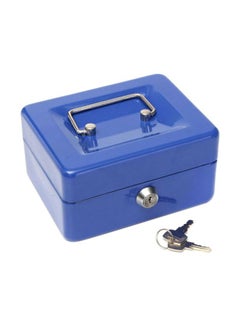 Buy Money Box With Security Lock Blue in UAE