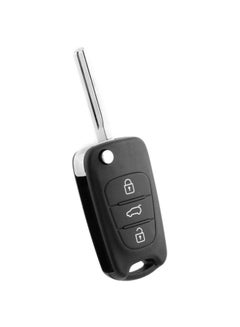 اشتري 3 Button Flip Remote Control Key Tag Chain Black في السعودية