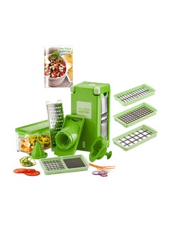 Buy Multi-Purpose Vegetable Slicer Green 9centimeter in Saudi Arabia