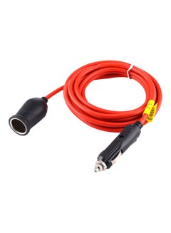 Buy Car Lighter Power Plug Socket Extension Cord Cable in Saudi Arabia