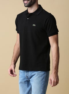 Buy Classic Polo Short Sleeve T-Shirt Black in UAE