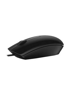 Buy USB Wired Optical Mouse Black in UAE