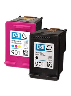 Buy 2-Piece Printer Ink Cartridges Multicolour in UAE