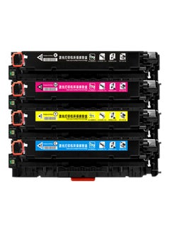 Buy 4-Piece Printer Toner Cartridges Multicolour in UAE