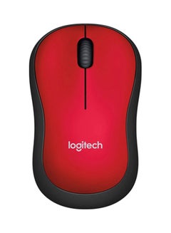 Buy M185 Wireless Optical Mouse Red in Saudi Arabia