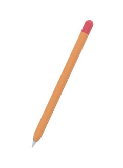 Buy Duotone Silicone For Apple Pen Orange in UAE