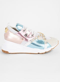 Buy CREDIT Low Top Sneaker Metallic Multi in UAE