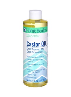 Buy Cold Pressed And Cold Processed Castor Oil Yellow in UAE