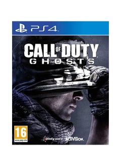 اشتري جهاز الألعاب بلايستيشن 4 سليم سعة 500 جيجابايت مع لعبة الفيديو "Call Of Duty Ghosts" في الامارات