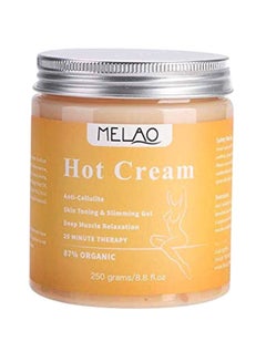 Buy Hot Cream Anti Cellulite Skin Toning And Slimming Gel 250grams in UAE