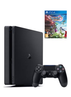 Buy PlayStation 4 Slim 500GB Console With Controller Plus Dragon Quest XI: Echoes Of An Elusive Age Edition Of Light in Saudi Arabia