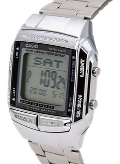 CASIO Men's Vintage Series Water Resistant Stainless Steel Digital Watch DB-360-1A  - 38 mm - Silver KSA | Riyadh, Jeddah