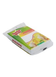 Buy 2-Piece Heavy Duty Easy Eraser Set White in Saudi Arabia