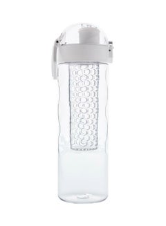 Buy Lockable Honeycomb Bottle White/Clear 700ml in UAE