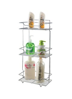 Buy 3-Tier Shower Rack Silver in UAE