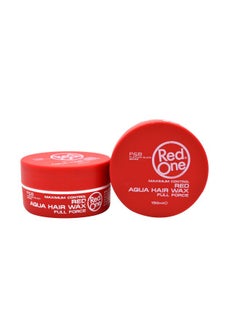 Buy Aqua Hair Wax Red 150ml in UAE