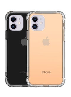 Buy Protective Case Cover For Apple iPhone 11 Clear in UAE