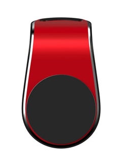 Buy Car Air Vent Magnetic Phone Holder Red/Black in UAE