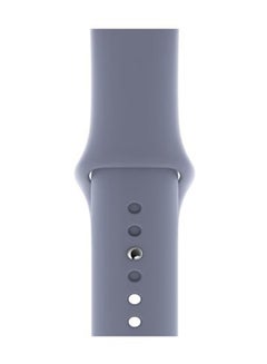 Buy Solid Replacement Band For Apple Watch Series 5/4/3/2/1 Lavender Grey in UAE