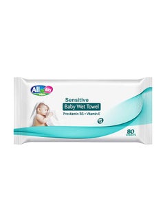 Buy Baby Wet Wipes, 80 Count in UAE