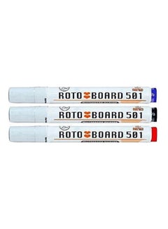 Buy 3-Piece Board Marker White in Egypt