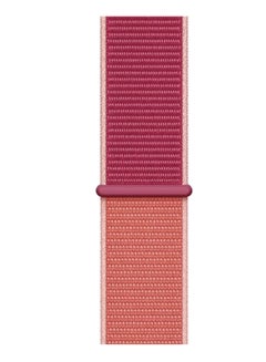 Buy Nylon Sport Loop Replacement Band For Apple Watch Series 3/2/1 Pink/Orange in Saudi Arabia