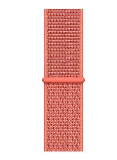 Buy Solid Replacement Band For Apple Watch Series 5/4/3/2/1 Nectarine Orange in UAE