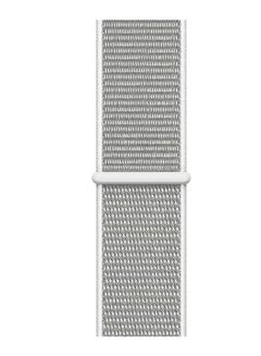 اشتري Nylon Replacement Band For Apple Watch Series 1/2/3/4/5 Seashell Silver في الامارات